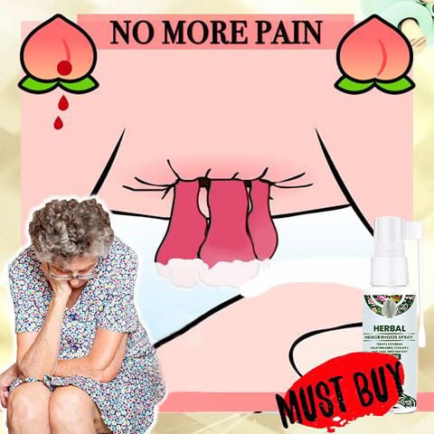 💥2024 Experts Recommend Product - New Upgraded Formula Herbal Hemorrhoids Spray【Permanent Removal & No Recurrence】