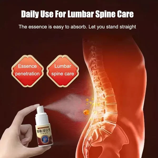 💥Last Day Promotion 50% OFF -💥Cold Compress Lumbar Pain Relief Spray [Buy 1 Get 1 Free]