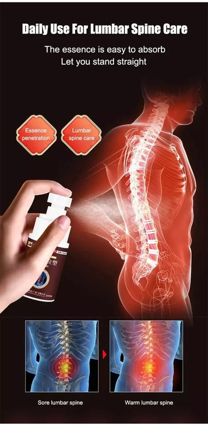 💥Last Day Promotion 50% OFF -💥Cold Compress Lumbar Pain Relief Spray [Buy 1 Get 1 Free]