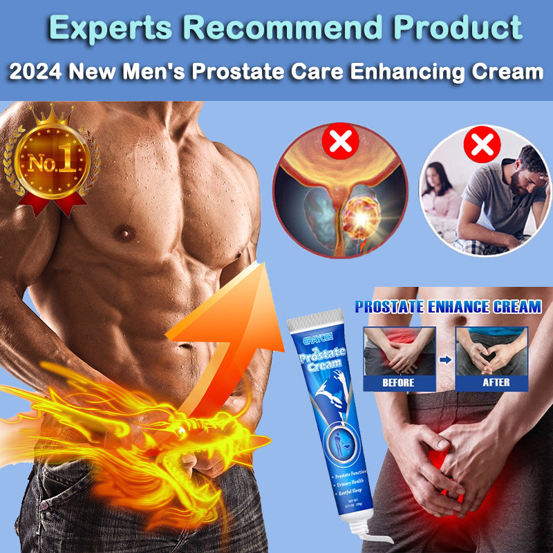 💥2024 Expert Recommended Products - Men's Prostate Care Cream ✅ To Regain Men's Health, There Is No Time To Lose!