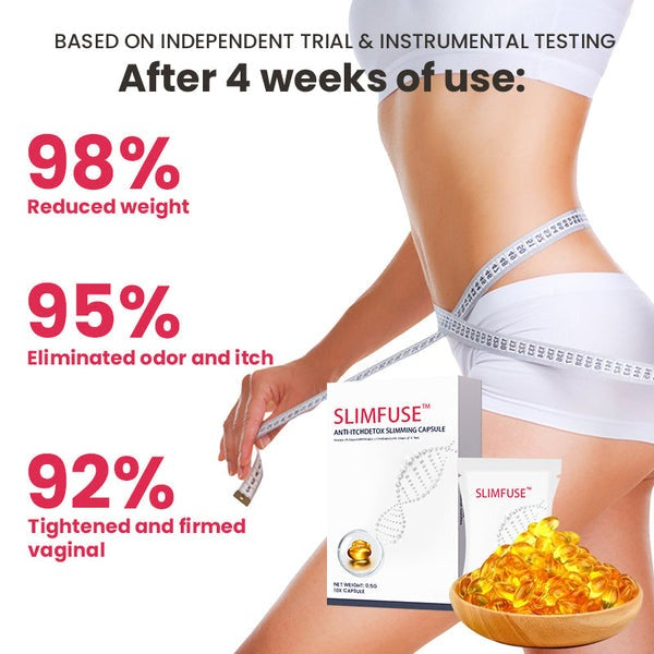 💥2024 New SLIMFUSE™ Anti-Itch Detox Capsule For Weight Loss [Cost-effective &  🔥BUY 1 GET 1 FREE🔥]