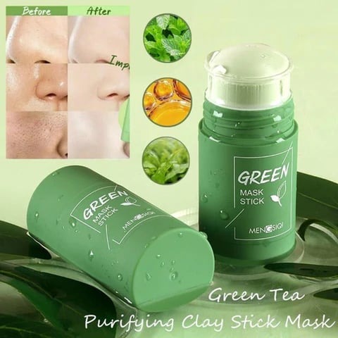 💥Big Discount Today - The Most Popular Green Tea Cleansing Solid Face Mask