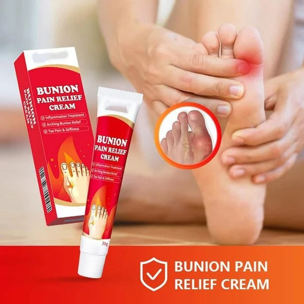 💥2024 Hot Sale Bunion Pain Relief Cream [Buy 1 Get 1 Free Today]