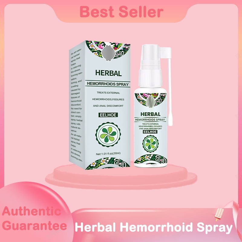 💥2024 Experts Recommend Product - New Upgraded Formula Herbal Hemorrhoids Spray【Permanent Removal & No Recurrence】